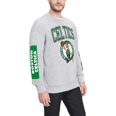 Boston Celtics Tommy Jeans Hayes Crew Neck Pullover Sweatshirt
