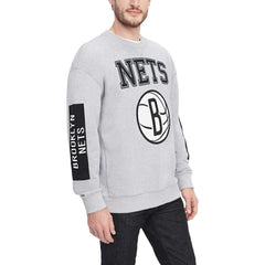 Brooklyn Nets Tommy Jeans Hayes Crew Neck Pullover Sweatshirt