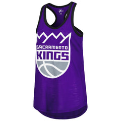Sacramento Kings G-III 4Her by Carl Banks Women's Showdown Scoop-Neck Racerback Tank Top