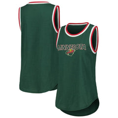 NHL Minnesota Wild G-III 4Her by Carl Banks Women's Strategy Tank Top