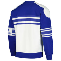 NHL Toronto Maple Leafs Starter Defense Fleece Crewneck Pullover Sweatshirt