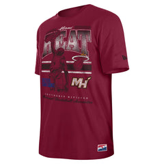 New Era Miami Heat Enzyme Wash Oversized T-Shirt