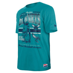New Era Charlotte Hornets Enzyme Wash Oversized T-Shirt