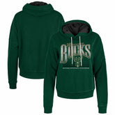 New Era Milwaukee Bucks Women's Boxy Pullover Hoodie