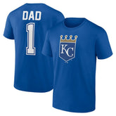 Royal Kansas City Royals Father's Day #1 Dad T-Shirt