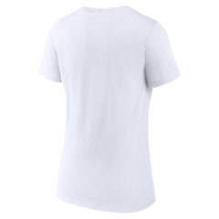 White Tampa Bay Rays Women's Love Wins V-Neck T-Shirt