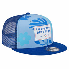 Royal Toronto Blue Jays New Era Bikini Bottom Trucker 9FIFTY Snapback Hat