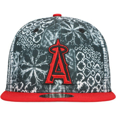 Black Los Angeles Angels New Era Sands 59FIFTY Fitted Hat