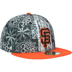 Black San Francisco Giants New Era Sands 59FIFTY Fitted Hat