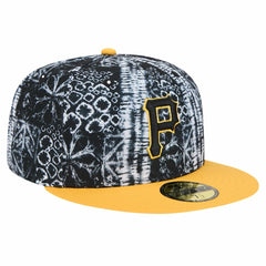Black Pittsburgh Pirates New Era Sands 59FIFTY Fitted Hat