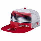 Red St. Louis Cardinals New Era Team Horizon 9FIFTY A-Frame Trucker Snapback Hat