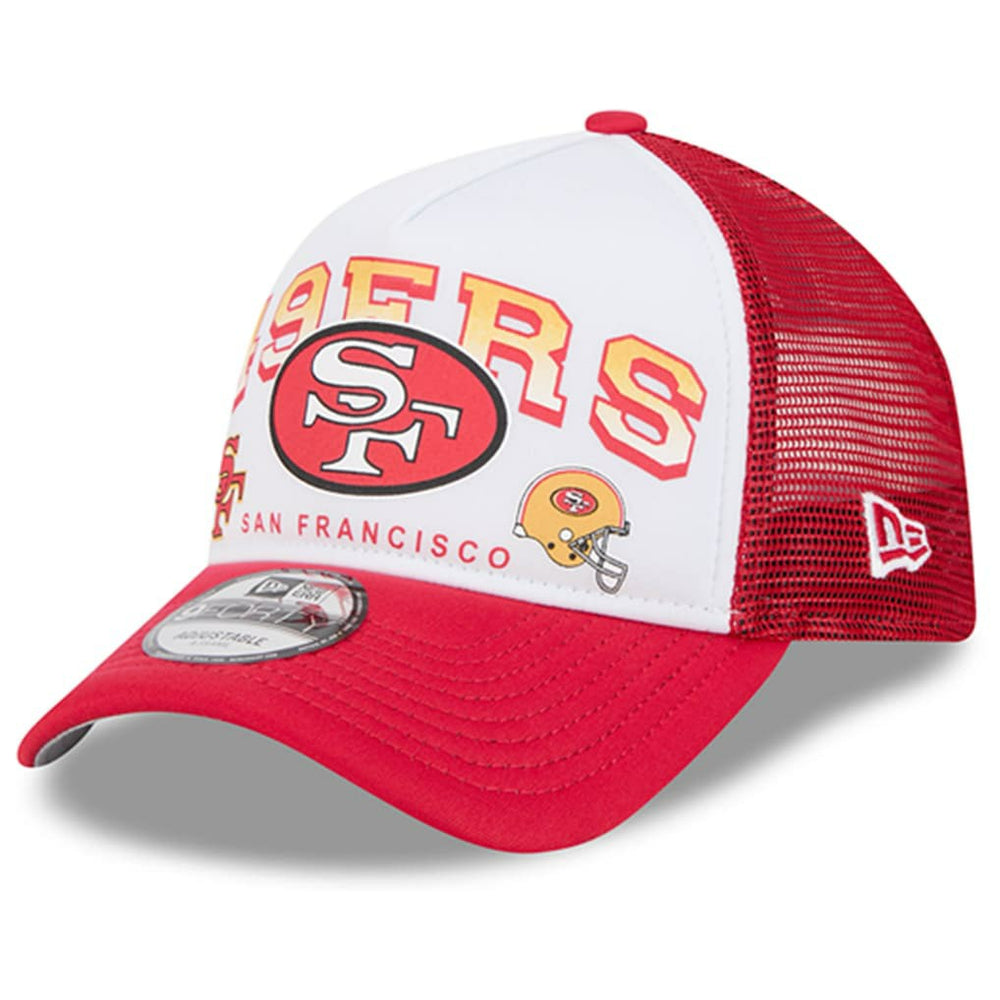 Retro Wordmark A-Frame 9FORTY Adjustable Hat - San Francisco 49ers Hats