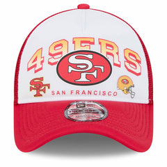 Retro Wordmark A-Frame 9FORTY Adjustable Hat - San Francisco 49ers Hats