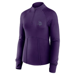 Women's Elements Raglan Quarter-Zip Jacket - Minnesota Vikings Jackets