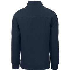 Navy New York Yankees Cutter & Buck Roam Eco Recycled Quarter-Zip Pullover