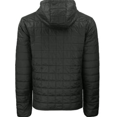 Black Cincinnati Reds Cutter & Buck Rainier Primaloft Eco Full-Zip Hooded Jacket