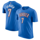 Nike Chet Holmgren Oklahoma City Thunder Icon Edition Name & Number T-Shirt