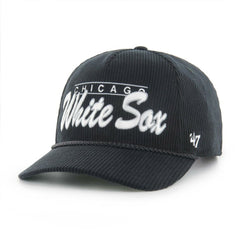 Black Chicago White Sox '47 Corduroy Hitch Adjustable Hat
