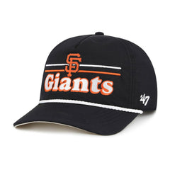 Black San Francisco Giants '47 Campscape Hitch Adjustable Hat