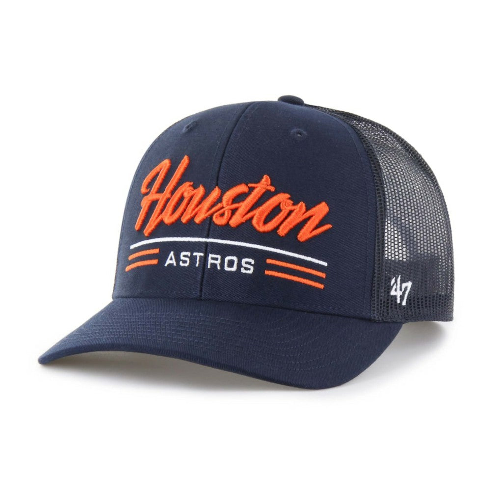 Navy Houston Astros '47 Garner Trucker Adjustable Hat
