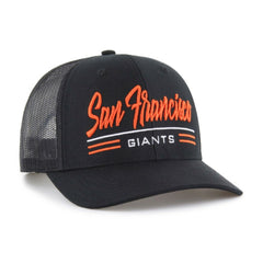 Black San Francisco Giants '47 Garner Trucker Adjustable Hat