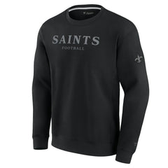 Unisex Elements Unlimited Fleece Pullover Sweatshirt - New Orleans Saints Pullover