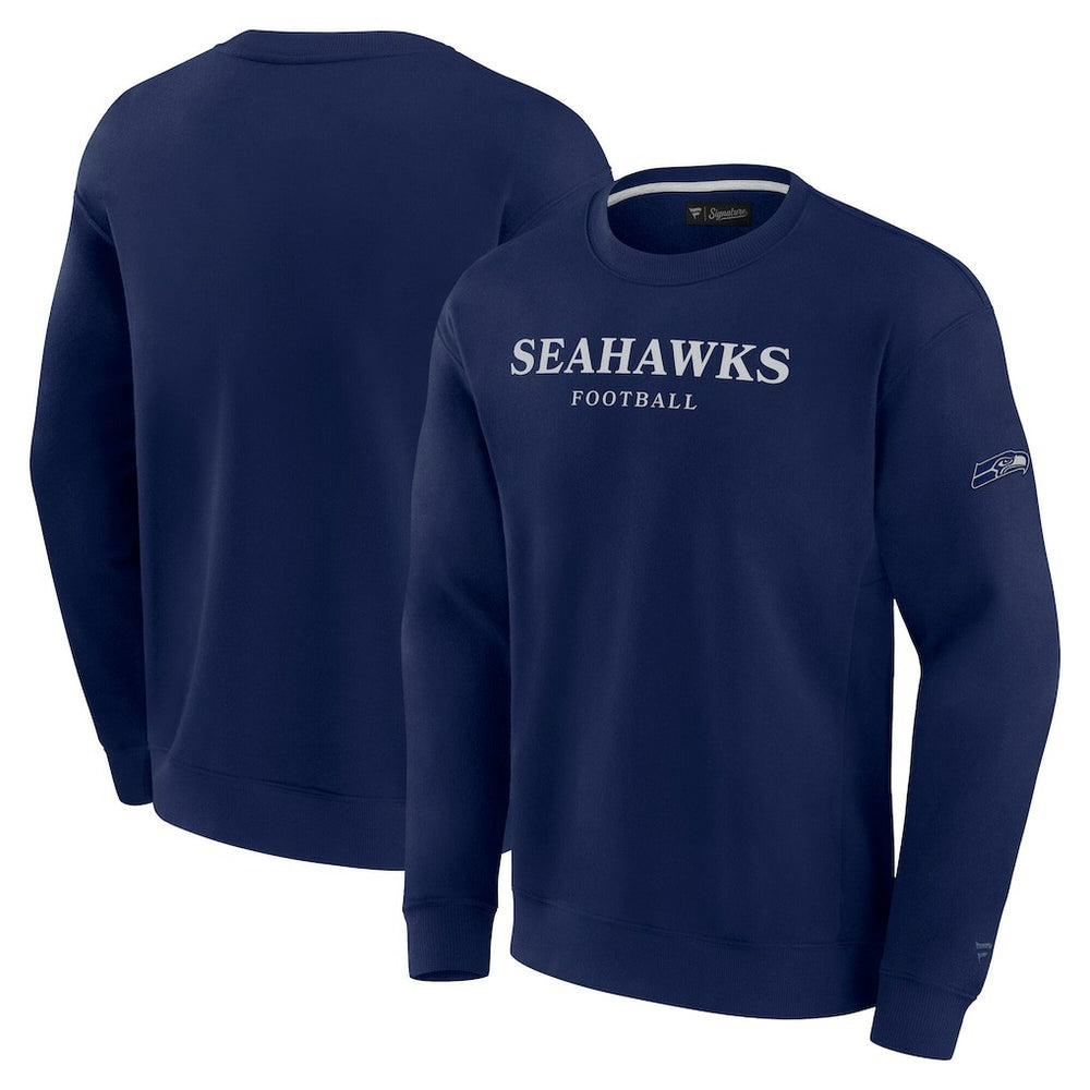 Unisex Elements Unlimited Fleece Pullover Sweatshirt - Seattle Seahawks Pullover