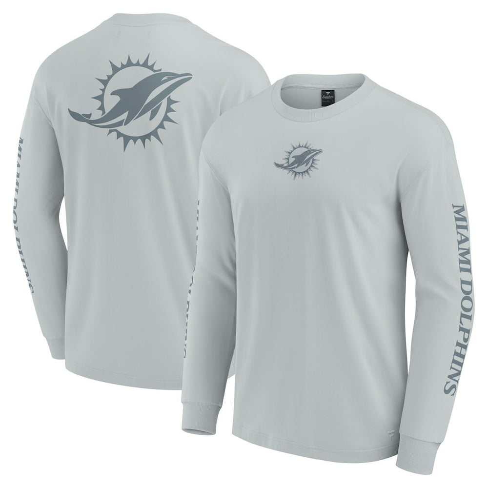 Unisex Elements Strive Long Sleeve T-Shirt - Miami Dolphins T-shirts