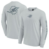Unisex Elements Strive Long Sleeve T-Shirt - Miami Dolphins T-shirts