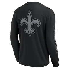 Unisex Elements Strive Long Sleeve T-Shirt - New Orleans Saints T-shirts