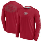 Unisex Elements Strive Long Sleeve T-Shirt - San Francisco 49ers T-shirts