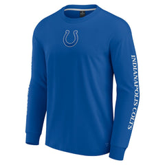 Unisex Elements Strive Long Sleeve T-Shirt - Indianapolis Colts T-shirts