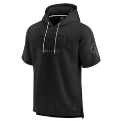Unisex Elements Ready Short Sleeve Pullover Hoodie - Los Angeles Rams Hoodies