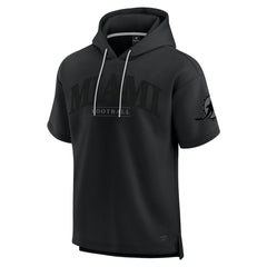 Unisex Elements Ready Short Sleeve Pullover Hoodie - Miami Dolphins Hoodies