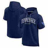 Unisex Elements Ready Short Sleeve Pullover Hoodie - Tennessee Titans Hoodies