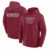 Elements Blaze Tri-Blend Long Sleeve Hoodie T-Shirt - Washington Commanders Hoodies