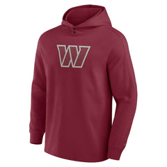 Elements Blaze Tri-Blend Long Sleeve Hoodie T-Shirt - Washington Commanders Hoodies