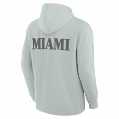 Elements Blaze Tri-Blend Long Sleeve Hoodie T-Shirt - Miami Dolphins Hoodies