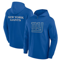 Elements Blaze Tri-Blend Long Sleeve Hoodie T-Shirt - New York Giants Hoodies