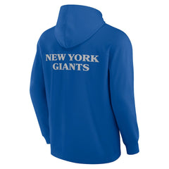 Elements Blaze Tri-Blend Long Sleeve Hoodie T-Shirt - New York Giants Hoodies