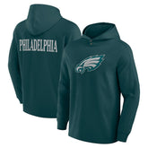 Elements Blaze Tri-Blend Long Sleeve Hoodie T-Shirt - Philadelphia Eagles Hoodies