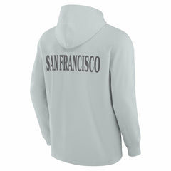 Elements Blaze Tri-Blend Long Sleeve Hoodie T-Shirt - San Francisco 49ers Hoodies