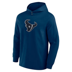 Elements Blaze Tri-Blend Long Sleeve Hoodie T-Shirt - Houston Texans Hoodies