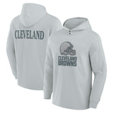 Elements Blaze Tri-Blend Long Sleeve Hoodie T-Shirt - Cleveland Browns Hoodies