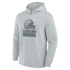 Elements Blaze Tri-Blend Long Sleeve Hoodie T-Shirt - Cleveland Browns Hoodies