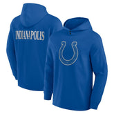 Elements Blaze Tri-Blend Long Sleeve Hoodie T-Shirt - Indianapolis Colts Hoodies