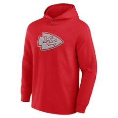 Elements Blaze Tri-Blend Long Sleeve Hoodie T-Shirt - Kansas City Chiefs Hoodies