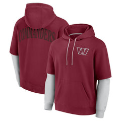 Unisex Sleek Elements Pullover Hoodie - Washington Commanders Hoodies