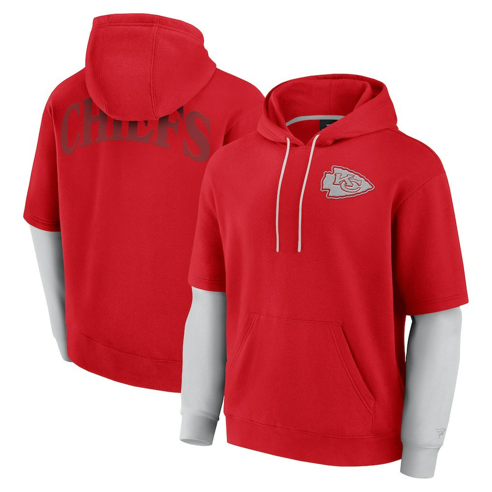 Unisex Sleek Elements Pullover Hoodie - Kansas City Chiefs Hoodies