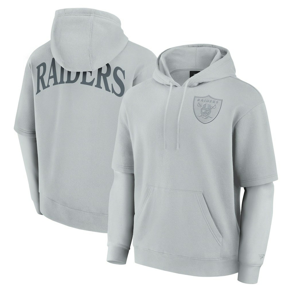 Unisex Sleek Elements Pullover Hoodie - Las Vegas Raiders Hoodies